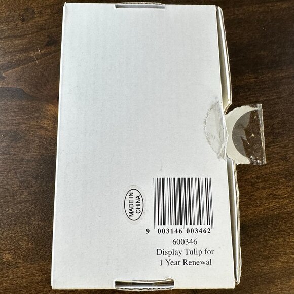 RETIRED Swarovski Crystal Society 2002-2004 Member Renewal Gift - 3 Tulip Stand - Picture 4 of 4